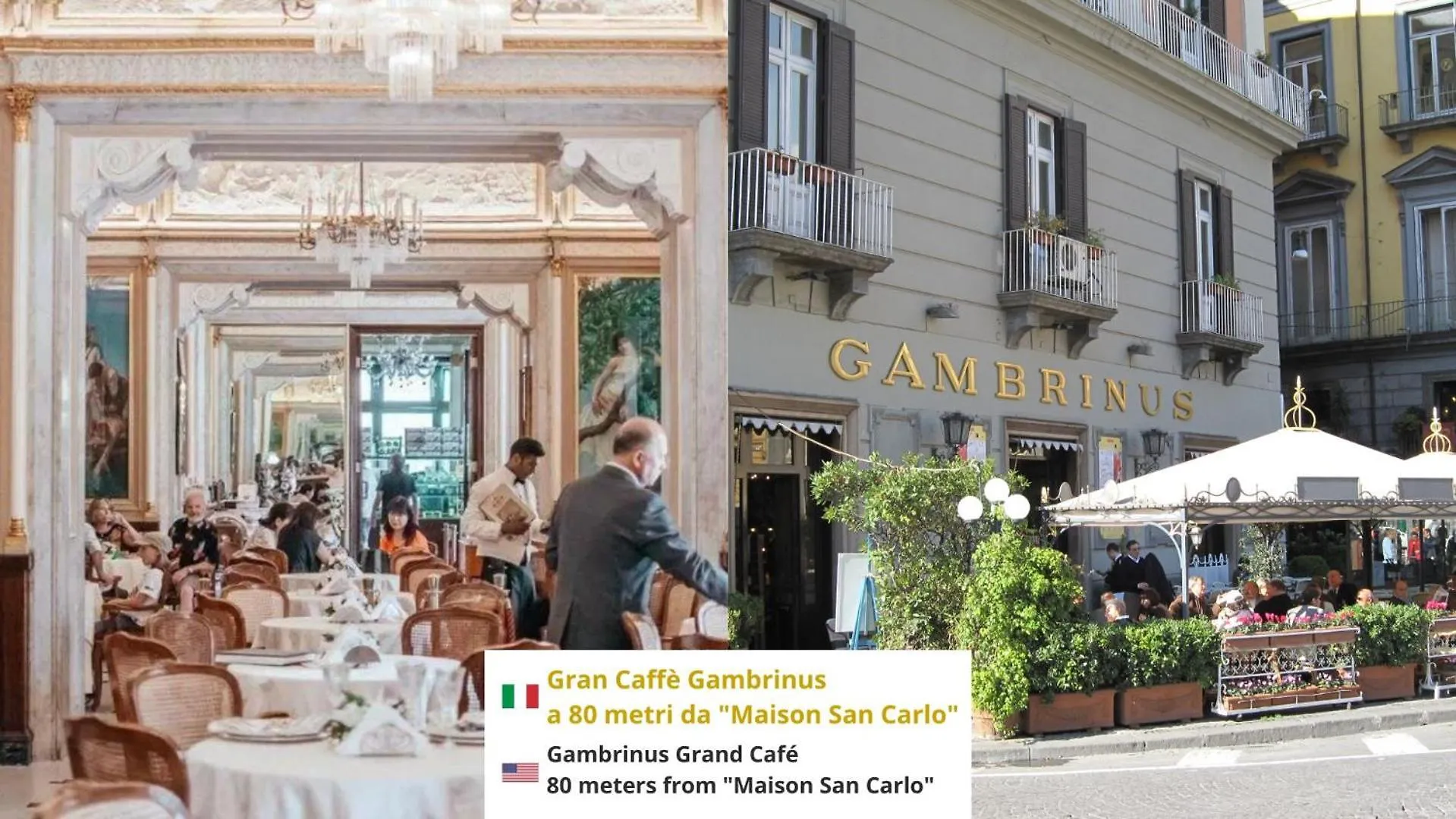 Maison d'hôtes Maison San Carlo Luxury Suites Naples Italie